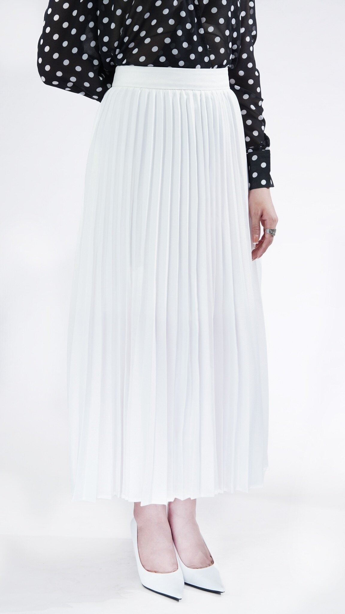 Chân váy caro dáng xòe CV04-37 | Thời trang công sở K&K Fashion