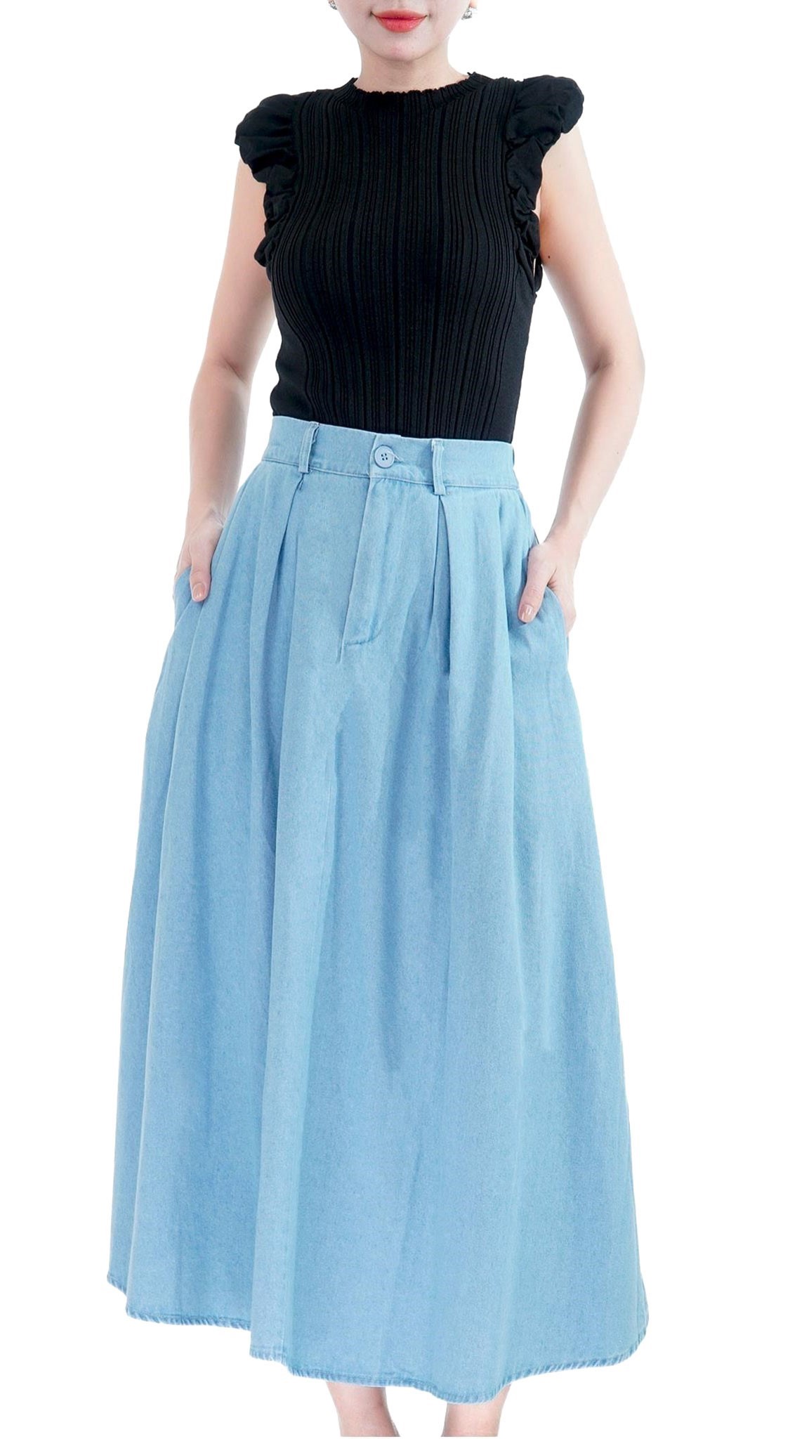 Váy Maxi Dáng Dài Ba Lỗ Phối Nơ Lưng TIBU sang chảnh tôn dáng chân váy xoè  form cực sexy đi biển - Tìm Voucher