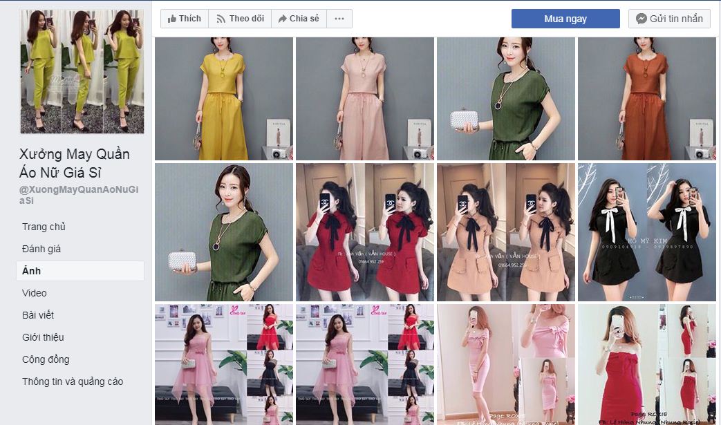 đầm thiết kế giá sỉ