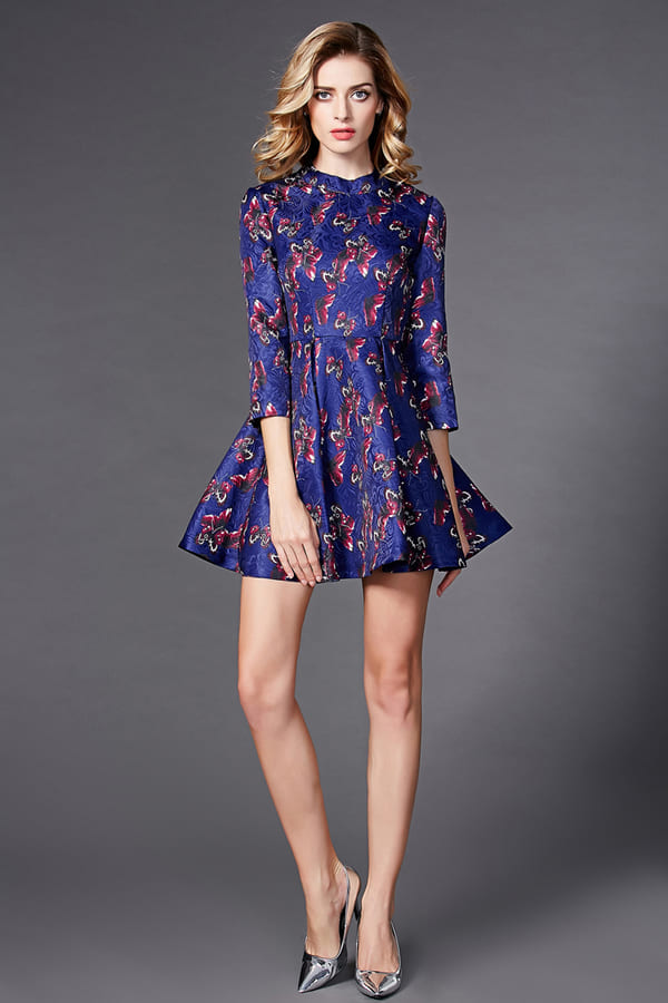 Mẫu Váy Đầm Xòe Tay Lỡ Đẹp, Nữ Tính Diện Cuối Thu - Thamdangvn'S Blog