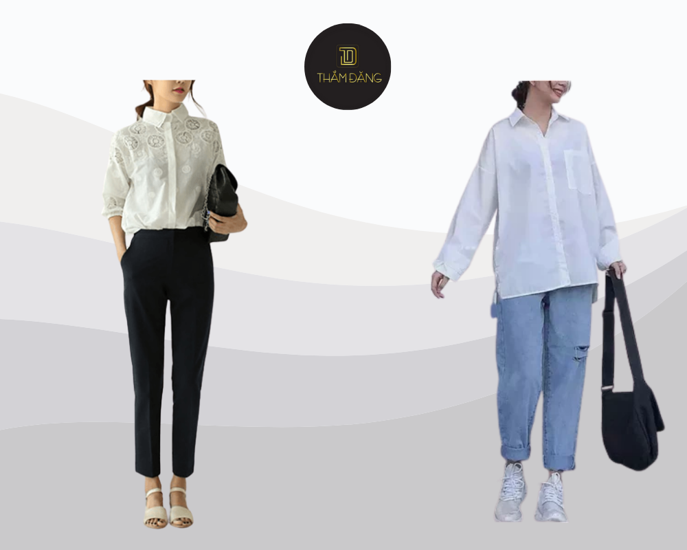 Street style hiện đại với cách phối áo sơ mi rộng và baggy unisex chuẩn gu giới trẻ