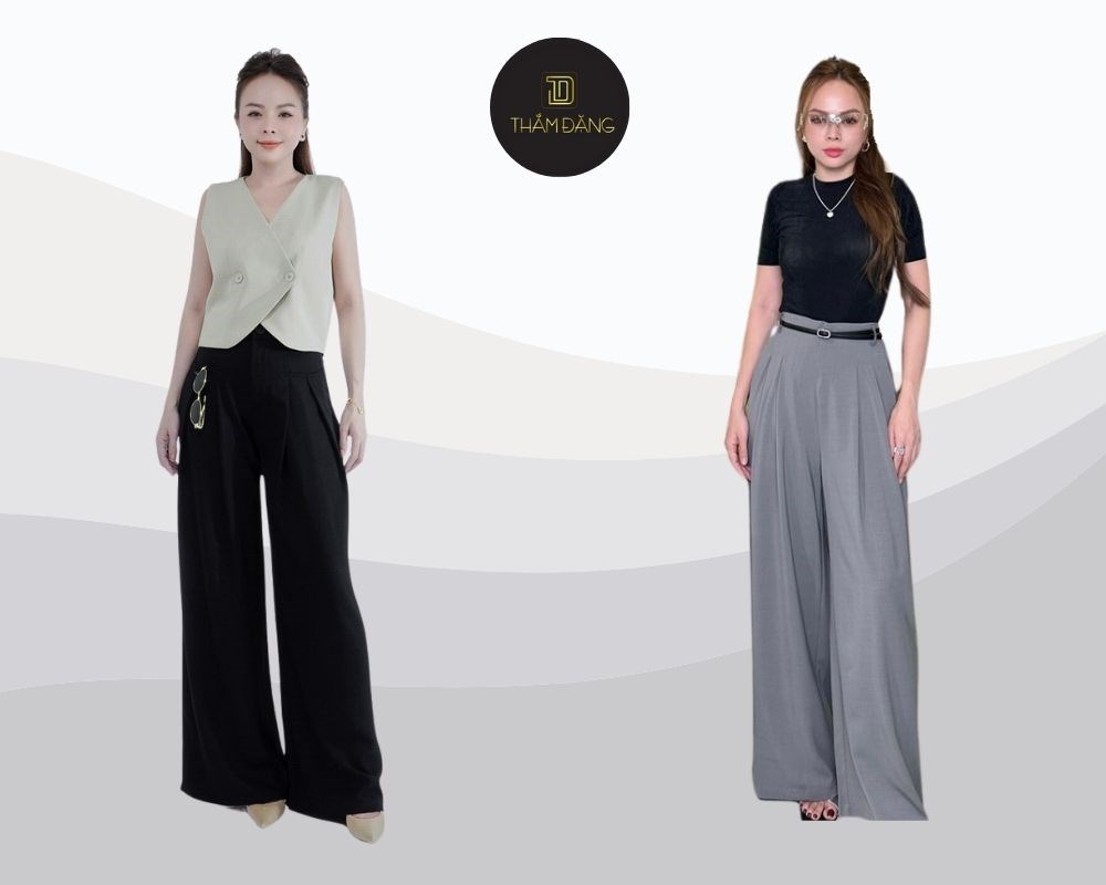 Bộ sưu tập quần ống rộng tại Thắm Đặng Store đẹp, chất lượng