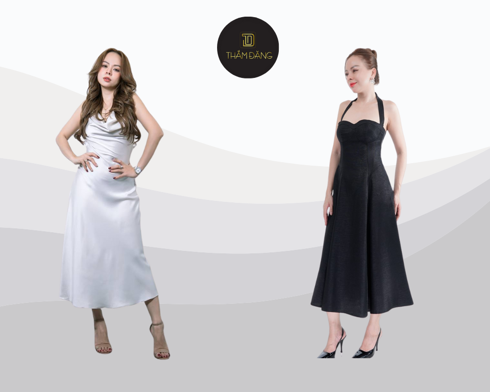 Đầm hở lưng tôn vẻ quyến rũ tinh tế, hoàn hảo cho kỳ nghỉ sang trọng và những khoảnh khắc hoàng hôn tại Phú Quốc