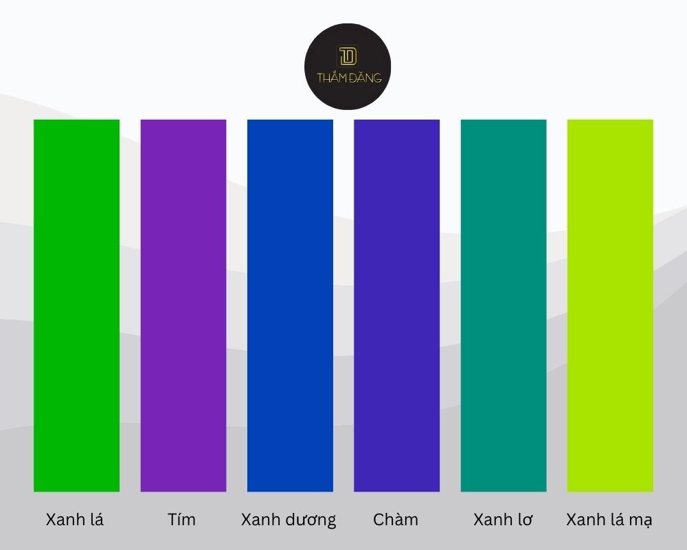 Màu nóng và màu lạnh ứng dụng thiết kế
