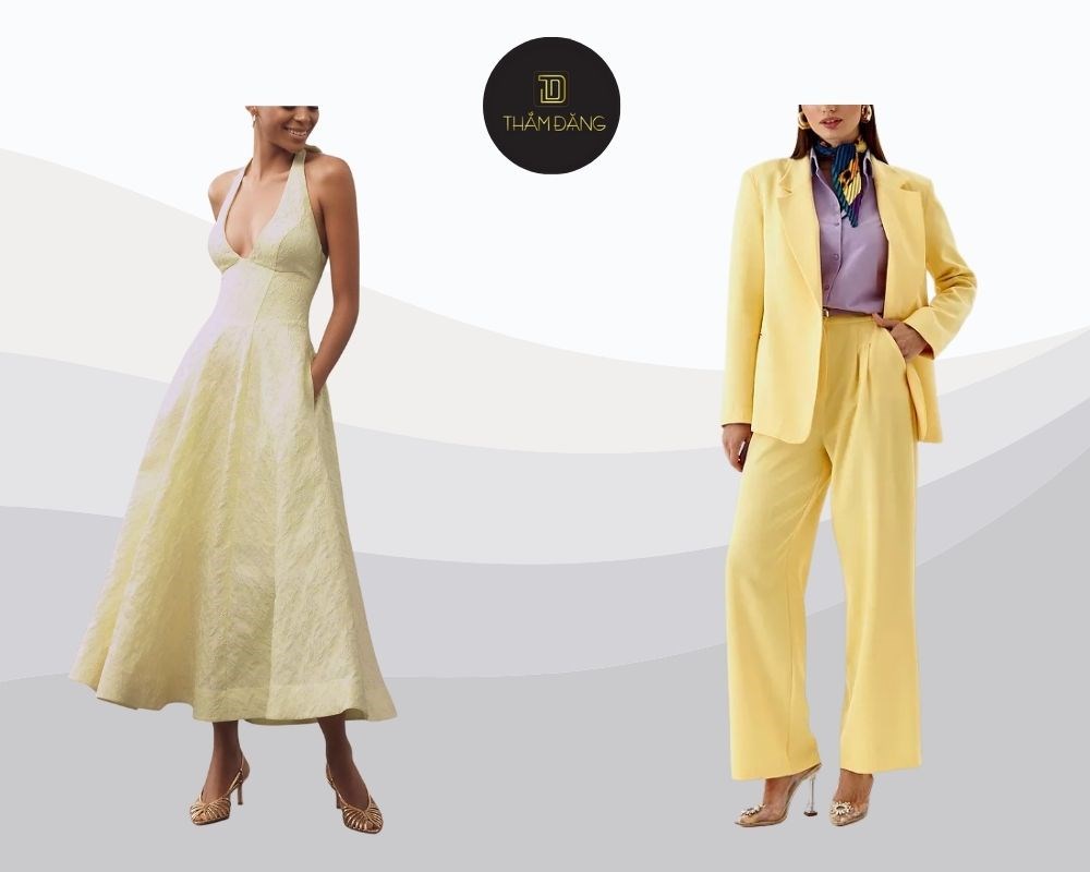 set đồ màu vàng chanh đẹp