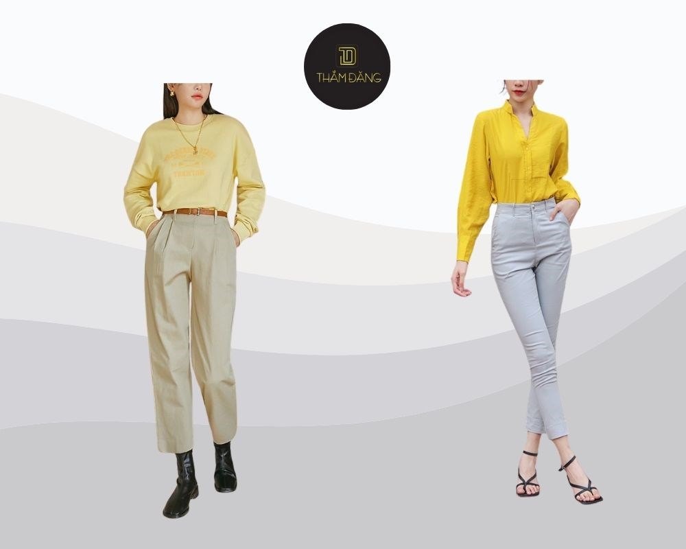hướng dẫn phối đồ màu vàng chanh