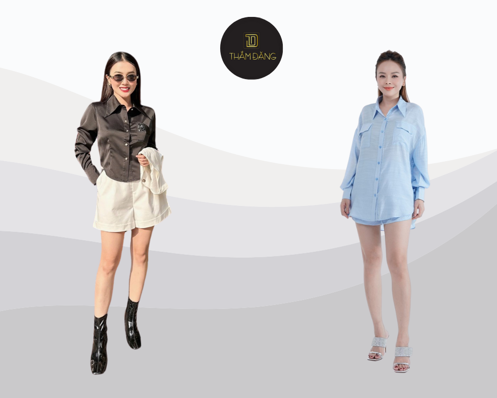 Áo sơ mi phối với quần gì? Mặc cùng quần short cho mùa hè