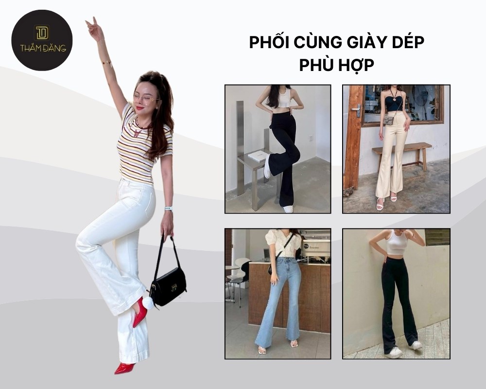 Việc lựa chọn giày dép phù hợp giúp outfit của bạn thêm hoàn hảo