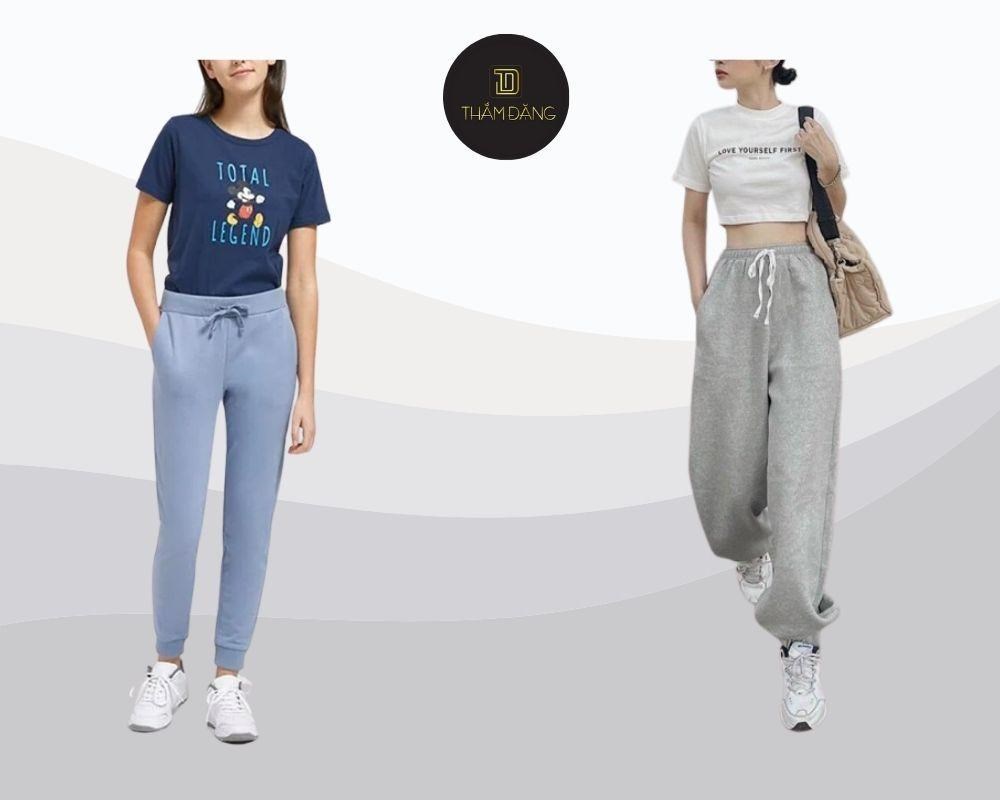 Thắm Đặng - Địa chỉ bán quần jogger nữ chất nỉ mềm mịn, giữ ấm, lý tưởng cho những ngày lạnh