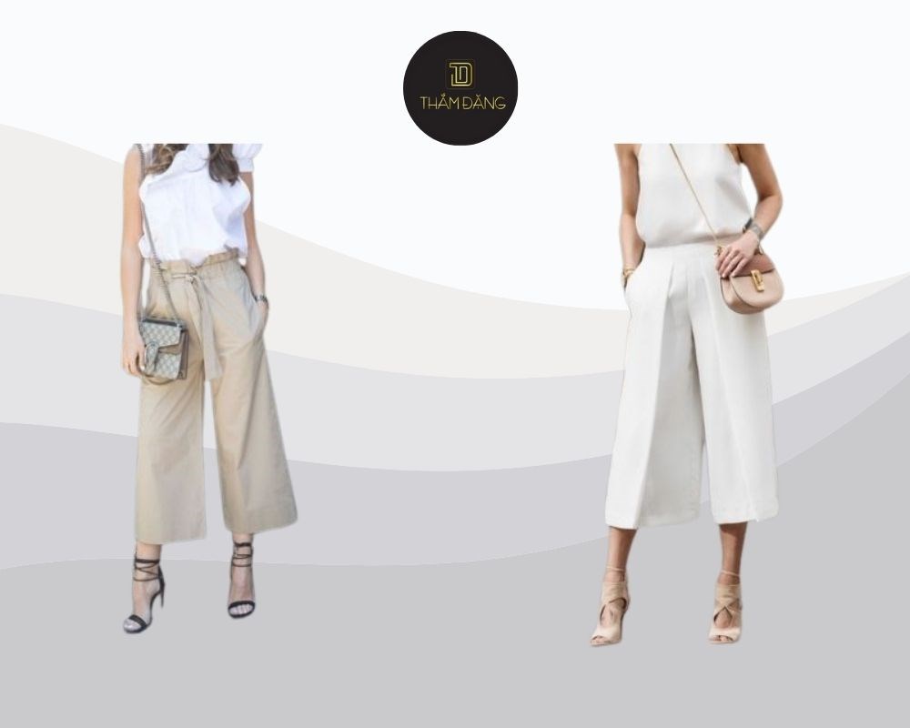 quần ống rộng mang giày gì hợp thời trang? Thử ngay giày Strappy Heels