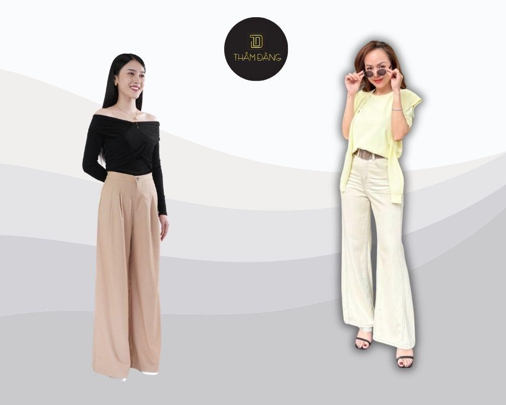 Các sản phẩm thời trang quần ống rộng tại Thắm Đặng Store mang đến sự thoải mái và vẻ đẹp thanh lịch, với chất liệu cao cấp và thiết kế tôn dáng