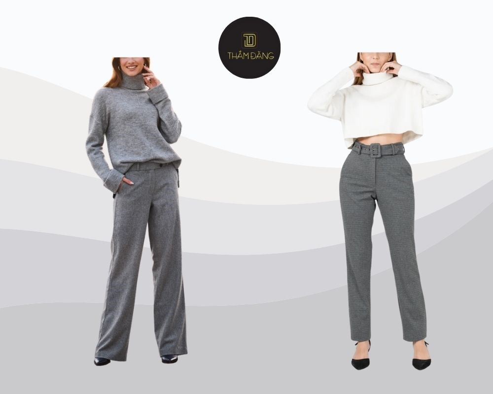 Quần xám phối áo màu gì cho đẹp